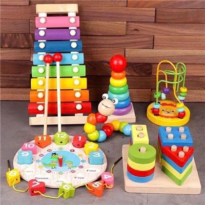 Combo 6 Món Đồ Chơi Giáo Dục Sớm Montessori Bằng Gỗ Huggies Giúp Bé Phát Triển Toàn Diện