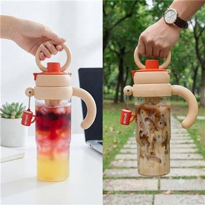 Bình Nước Nhựa Nescafe 1200ml Tặng Kèm Charm Treo Bình Siêu Xinh