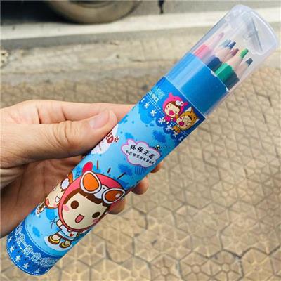 Ống 12 Bút Chì Màu Frozen Cho Bé Trai - Kèm Đồ Chuốc (Gọt) - WEIKI IQ  Ong 12 But Chi Mau Frozen Cho Be Trai - Kem Do Chuoc (Got) - WEIKI IQ