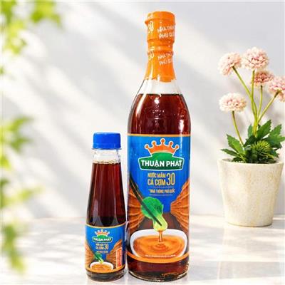 Combo Nước Mắm Thuận Phát Cá Cơm 30 Độ Đạm 610ml + 150ml  Combo Nuoc Mam Thuan Phat Ca Com 30 Do Dam 610ml + 150ml