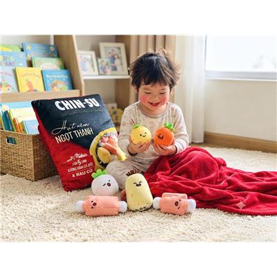Bộ MỀN GỐI Chin Su Ngọt Thanh Cho Trẻ Em  Bo MEN GOI Chin Su Ngot Thanh Cho Tre Em