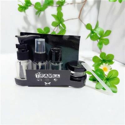 Bộ Sang Chiết Mỹ Phẩm Du Lịch 6 Sản Phẩm + Tặng Kèm Túi Zip  Bo Sang Chiet My Pham Du Lich 6 San Pham + Tang Kem Tui Zip