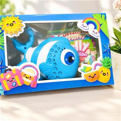 Combo Đồ Chơi Thổi Bong Bóng CÁ NEMO XANH Dùng Pin + Kẹo Marshmallows CorNichE  Combo Do Choi Thoi Bong Bong CA NEMO XANH Dung Pin + Keo Marshmallows CorNichE