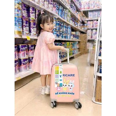 Vali Kéo Du Lịch Trẻ Em 16 Inch Nutricare MÀU HỒNG